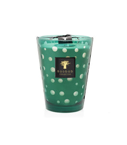 Bubbles Green Scented Candle - Max 24 - Burning Time Up to 400 Hours