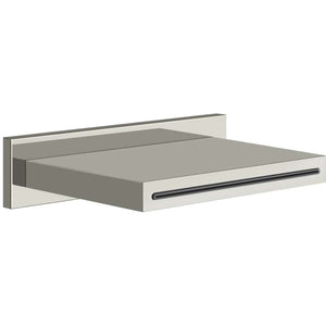 Ingranaggio 20293.238 Wall-fixing cascade shower spout (Separate control to be ordered separately)