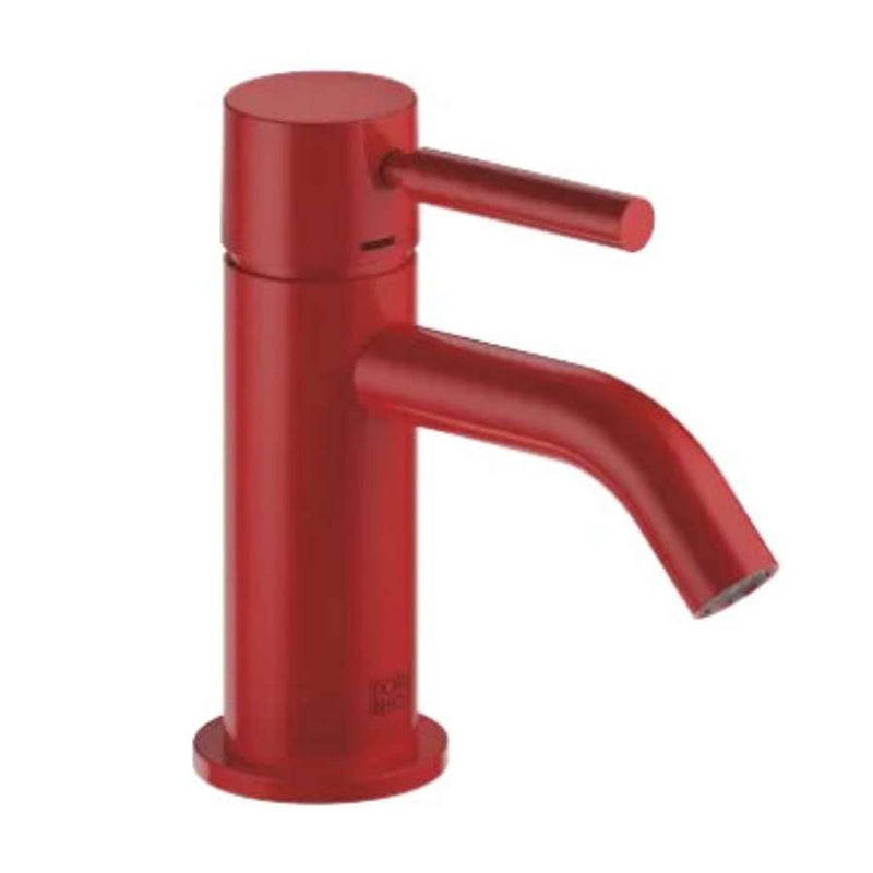 Dornbracht Meta 33525660-29 Single-lever basin mixer in red without pop-up waste