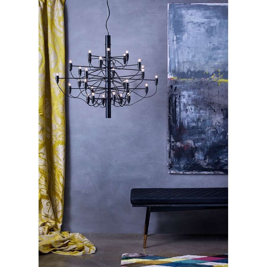 2097/30 Frosted bulb Suspension Lamp