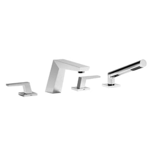 Dornbracht 27.532.732.00 Supernova Deck Mount Bath Mixer with Shower Set  Finish : Chrome Plated
