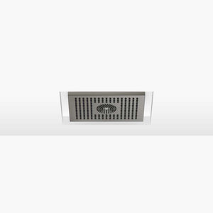 Dornbracht 28044980-99 Rain shower for ceiling installation with light - Dark Platinum matt