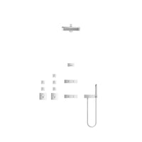 Dornbracht 36512979-00 WATER FAN Wall-mounted Body Jet Trim Part Horizontal in Polished Chrome