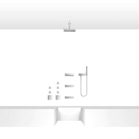 Dornbracht 36517979-00 WATER BAR Wall-mounted Body Jet Trim Part in Polished Chrome