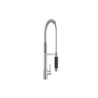 Dornbracht Tara Ultra 33860875-99 (XS-078038) Profi Deck-mounted Single-lever Sink Mixer w/Spray in Dark Platinum Matt, Special made finish, GA certificate C20190072