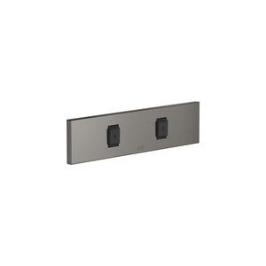 Dornbracht 36513979-99 WATER FAN Wall-mounted Body Jet Trim Part Vertical in Dark Platinum Matt