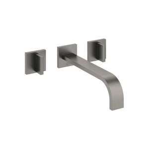 Dornbracht MEM 36717782-99 Wall-mounted Twin Handle Basin Mixer Trim Part in Dark Platinum Matt