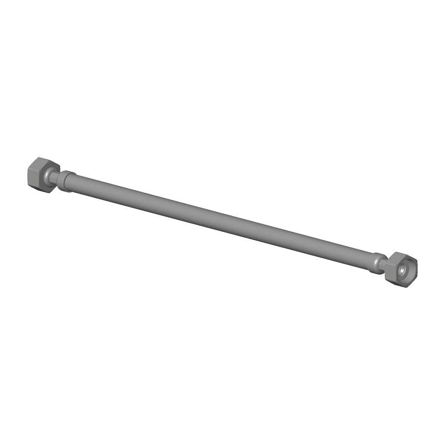 Dornbracht 1250297090 Flexible Hose 1/2" x 1/2" x 400 mm