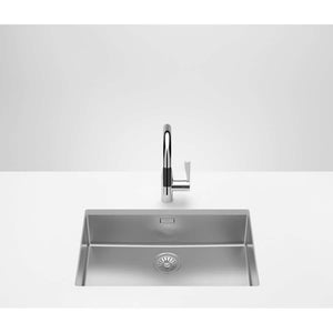 Dornbracht 38650003-85 Under-mounted S/S Sink Single-bowl 650 x 400 x 175 in Polished High-Grade Steel