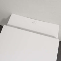 Venticello Washdown Toilet Bowl, rimless, wall-mounted, with DirectFlush, White Alpin. Seat & Cover to be ordered separately.