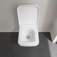Venticello Washdown Toilet Bowl, rimless, wall-mounted, with DirectFlush, White Alpin. Seat & Cover to be ordered separately.
