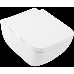 Venticello Washdown Toilet Bowl, rimless, wall-mounted, with DirectFlush, White Alpin. Seat & Cover to be ordered separately.