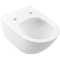 Subway 3.0 Washdown toilet bowl, rimless, wall-mounted, with TwistFlush, White Alpin