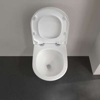 Subway 3.0 Washdown toilet, rimless, wall-mounted, with TwistFlush, White Alpin. With Seat & Cover