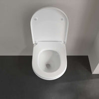 Subway 3.0 Washdown toilet, rimless, wall-mounted, with TwistFlush, White Alpin. With Seat & Cover