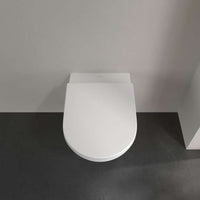 Subway 3.0 Washdown toilet, rimless, wall-mounted, with TwistFlush, White Alpin. With Seat & Cover