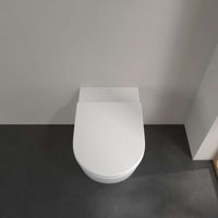 Subway 3.0 Floor-standing Toilet Bowl, back to wall, TwistFlush, Oval, horizontal outlet, not suitable for installation with flush valves, Size 370 x 595mm, Depth 595mm