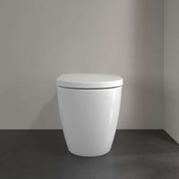 Subway 3.0 Floor-standing Toilet Bowl, back to wall, TwistFlush, Oval, horizontal outlet, not suitable for installation with flush valves, Size 370 x 595mm, Depth 595mm