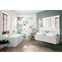 Collaro Surface-mounted washbasin, 560 x 360 x 145 mm, without overflow. With Push-to-open valve, 100 x 135 x 69.5mm