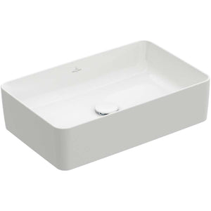Collaro Surface-mounted washbasin, 560 x 360 x 145 mm, without overflow. With Push-to-open valve, 100 x 135 x 69.5mm