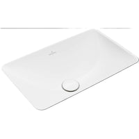 Loop & Friends Undercounter washbasin, 450 x 280 x 170 mm, with overflow, outside surface glazed