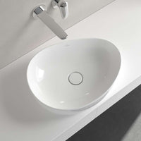 Antao Surface-mounted washbasin, 510 x 400 x 146 mm, without overflow