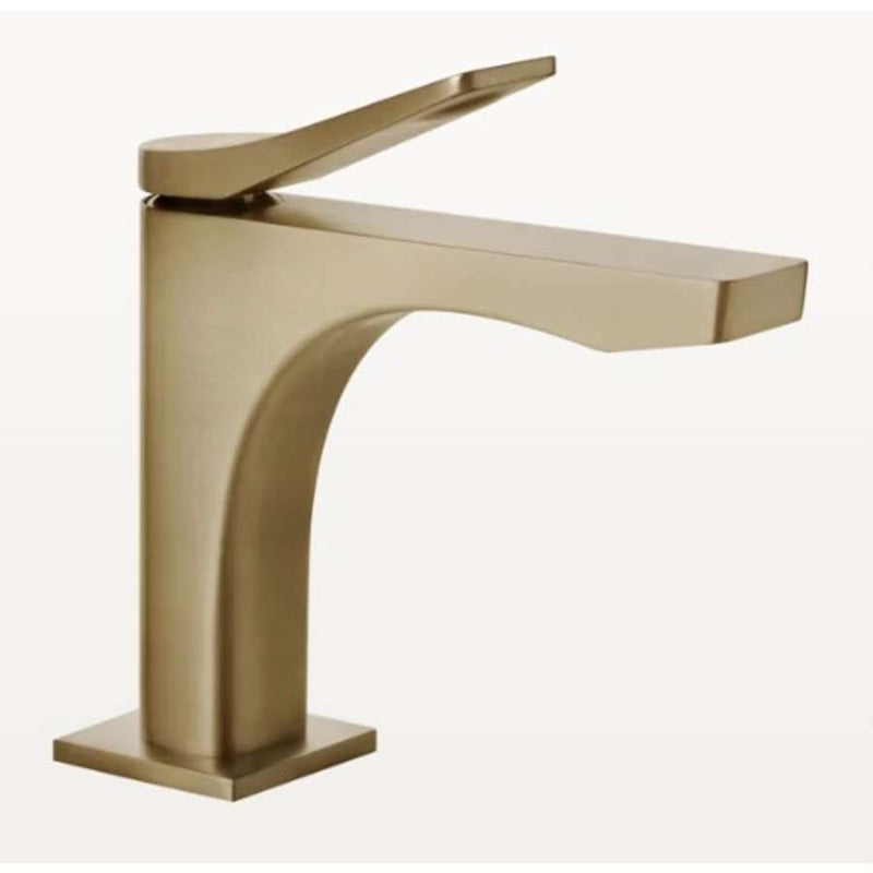 GESSI RILIEVO 59002.726 Basin mixer, flexible connections, in 726 Warm Bronze Br. PVD without waste;  Dia25 mm cartridge