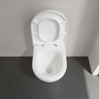 Architectura Floor-standing Toilet Bowl, back to wall, DirectFlush, Oval, horizontal outlet, Size 370 x 540mm