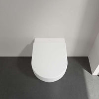 Architectura Floor-standing Toilet Bowl, back to wall, DirectFlush, Oval, horizontal outlet, Size 370 x 540mm