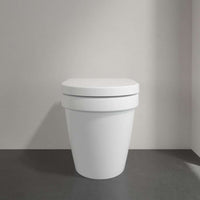Architectura Floor-standing Toilet Bowl, back to wall, DirectFlush, Oval, horizontal outlet, Size 370 x 540mm