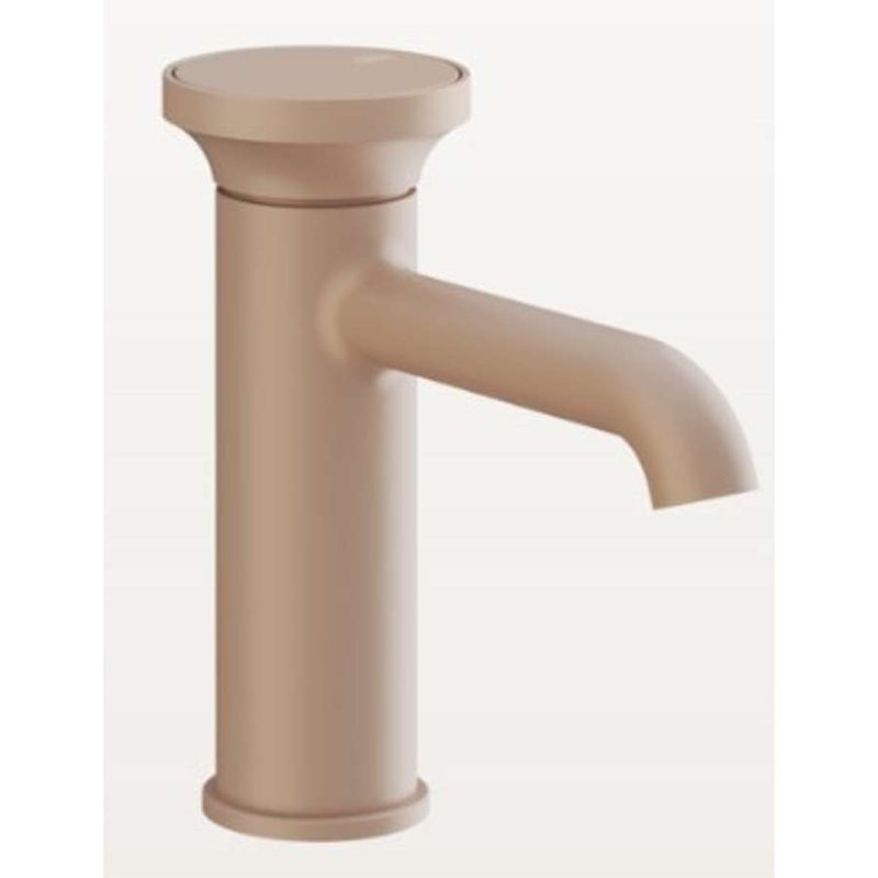 Gessi 66002.275 ORIGINI Basin mixer in Matte Cipria without waste and connecting flexibles (Can be combined with inserts 66600 and 66602)