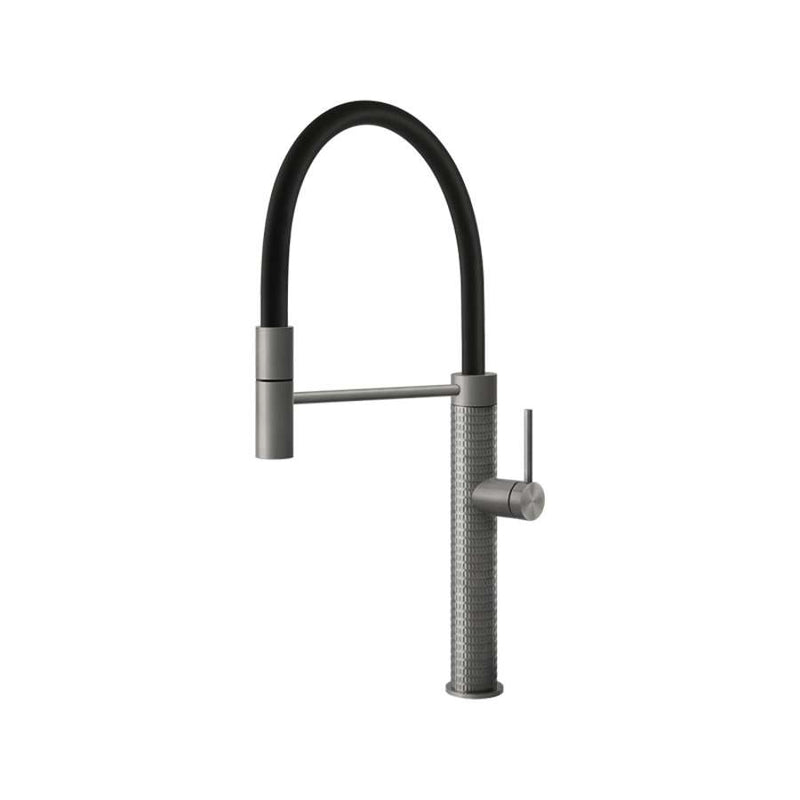 Gessi316 60012.239 Single-Lever Kitchen Mixer with Swivel Spout