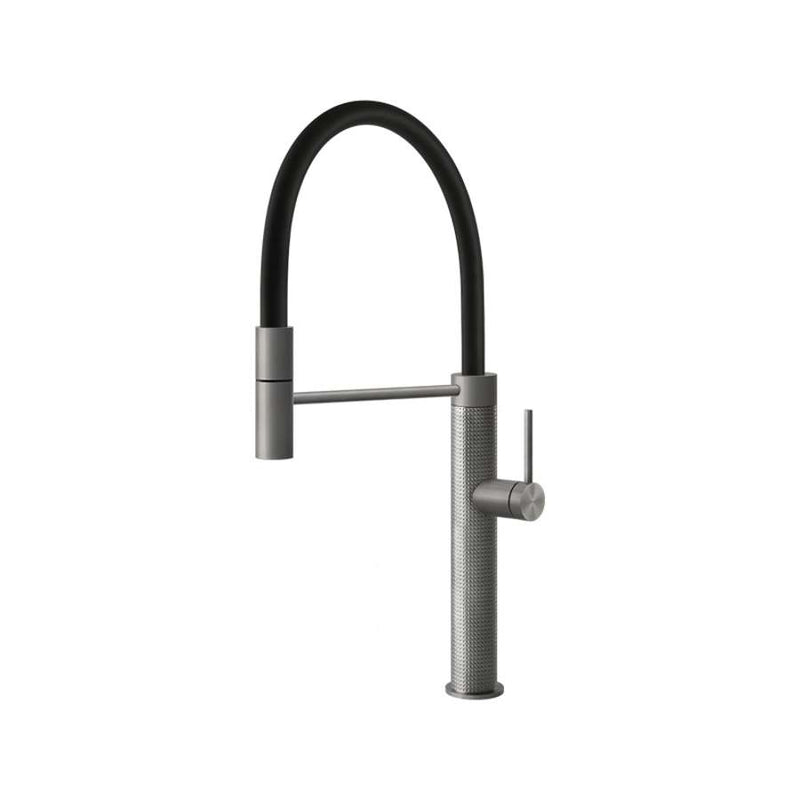 Gessi316 60014.239 Single-Lever Kitchen Mixer with Pull-Out Shower