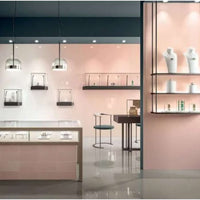 Cedit Cromatica 757513 Gradiente Bianco Rosa A Matt Porcelain Tiles 2400 mm