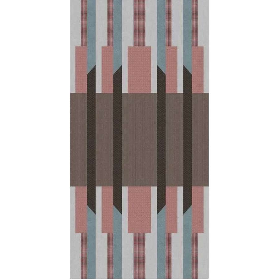 Cedit Chimera 769442 Decoro Ritmo Azzurro Matte Porcelain Tiles 2400 mm