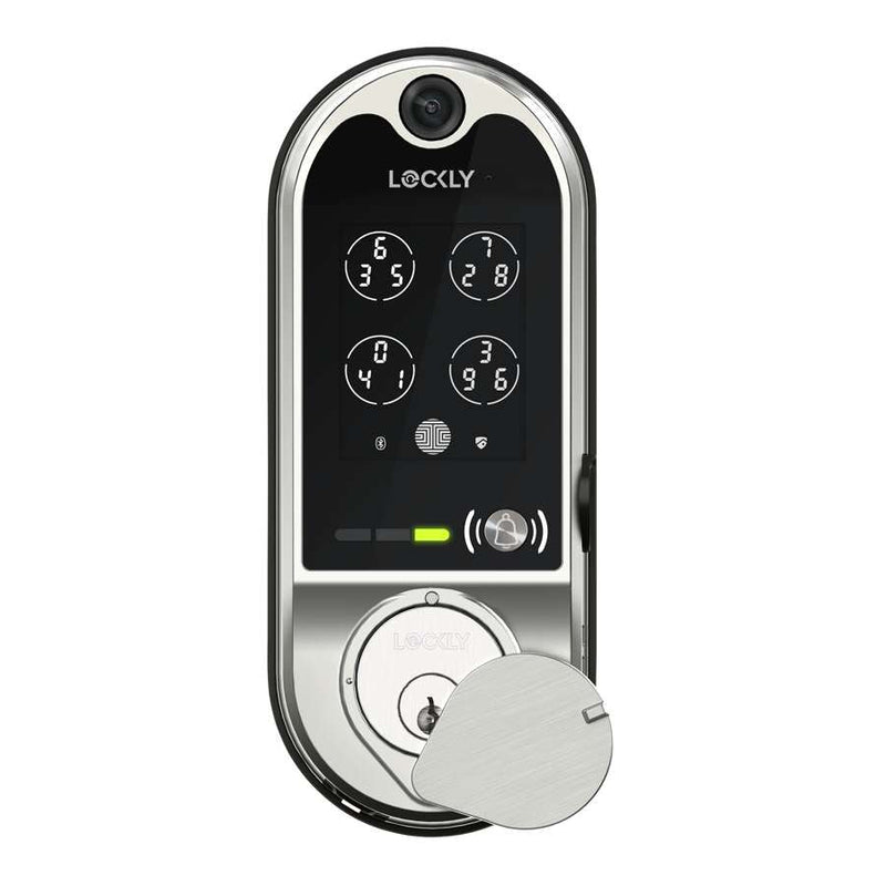 Lockly Vision??Built-in-2-way intercom video doorbell Smartlock