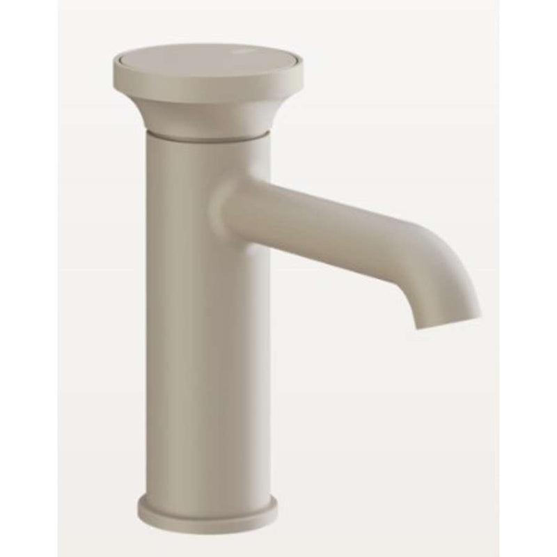 Gessi 66002.273 ORIGINI Basin mixer in Matte Greige without waste and connecting flexibles (Can be combined with inserts 66600 and 66602)