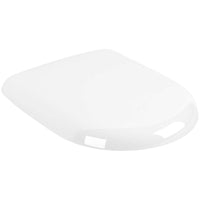 Antao Toilet seat and cover, with automatic lowering mechanism (SoftClosing), with removable seat (QuickRelease), White Alpin