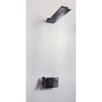 Agape ASEN0973.N Sen wall mounted shower head 603 x 140 x 73 mm in black