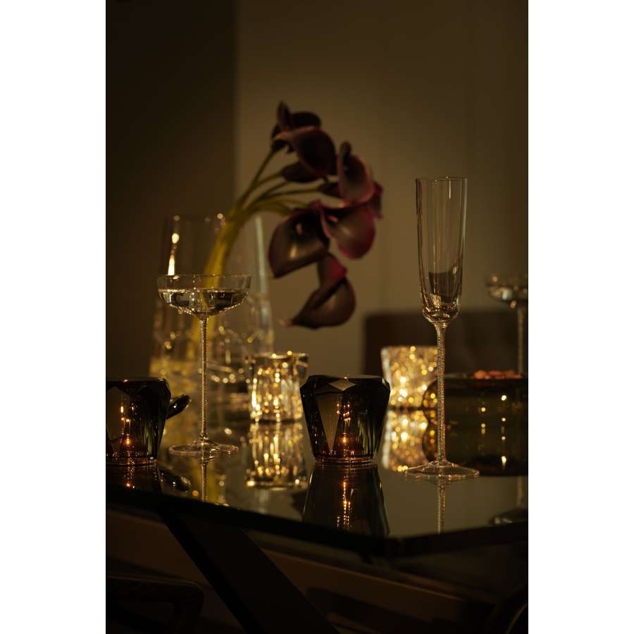 Xtal Acrux Dark Gray Cordless LED Table Lamp