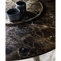 LXA1BR, Top Grey Oak 0378G and Glossy Emperador Marble 0183E, Frame Graphite Painted 0252G