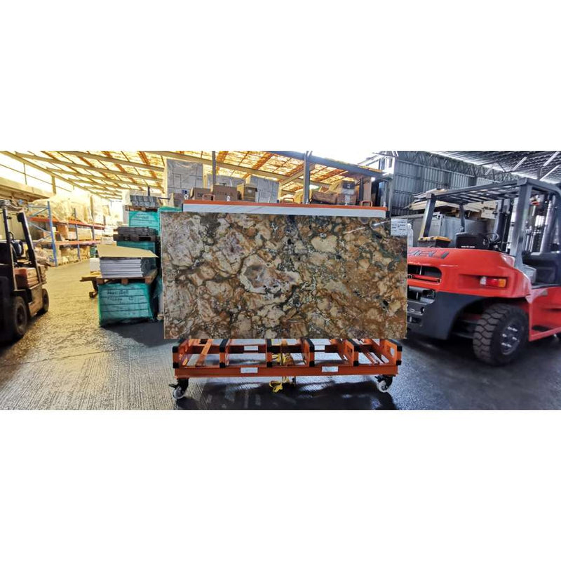 Exclusive Collection Breche de Vendome BY318/1 Polished Natural Stone Slab 2500 x 1250 x 20 mm