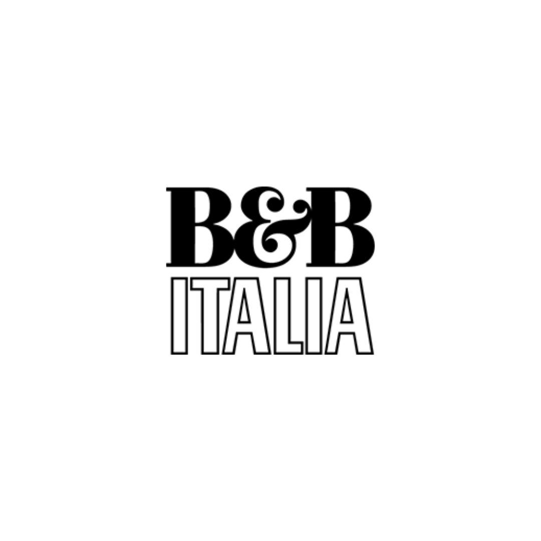 B&B Italia logo on a white background