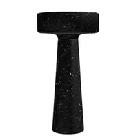 *DISPLAY SALE* BJHON 1 ACER1081M.NM column washbasin designed for wall drainage in black marquinia marble