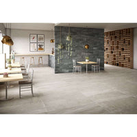 Brit Stone Ivory Ivory Matt Rectified Porcelain Tile 1200 x 600 x 10 mm