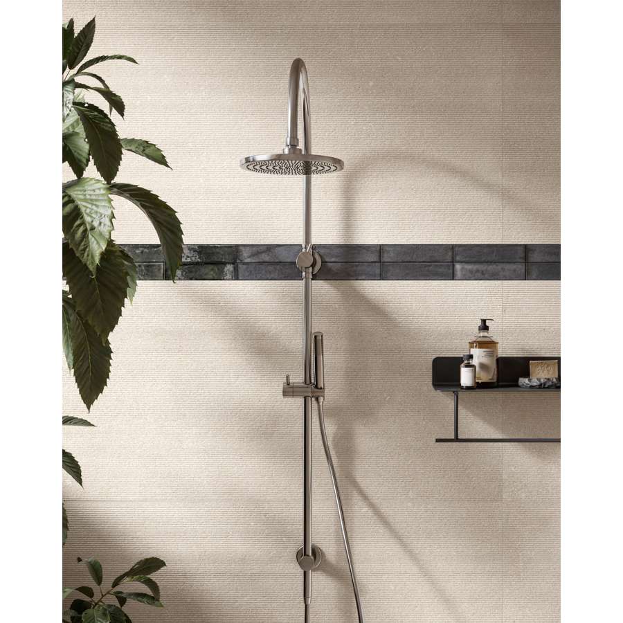 Gravel CSAGSRLI60 Decors Small Plissè Light Porcelain Tiles 600 mm