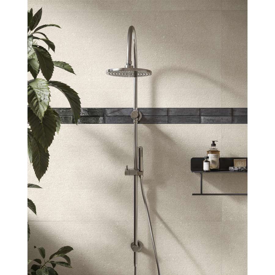 Gravel CSAGSRLI60 Decors Small Plissè Light Porcelain Tiles 600 x 1200 mm