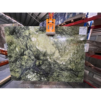 Natural Stone Collection Ming Green CV811 Polished (bookmatch) Natural Stone Slab 1950 x 1400 x 20 mm