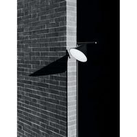 F011A41F018 Lighting Outdoor Floor Lamp, F011A41F018 Brushed Deep Brown, Travertino Imperiale