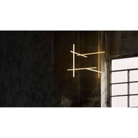 F1860044 Lighting Suspension Lamp, F1860044 - Anodized Champagne